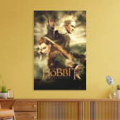 Toile TAURIEL™ And LEGOLAS GREENLEAF™ Movie Poster 3 (Insitu(Salon))