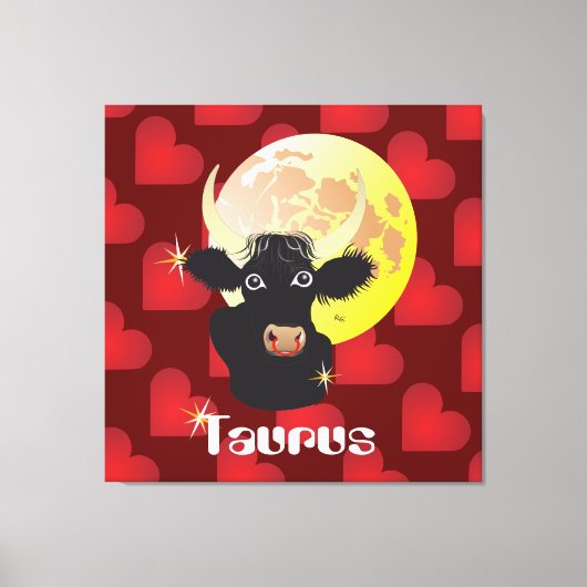 Toile Taurus April 21 to May 20 Canvas (Recto)
