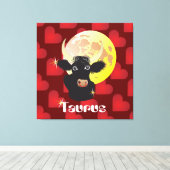 Toile Taurus April 21 to May 20 Canvas (Insitu (Plancher de Bois))