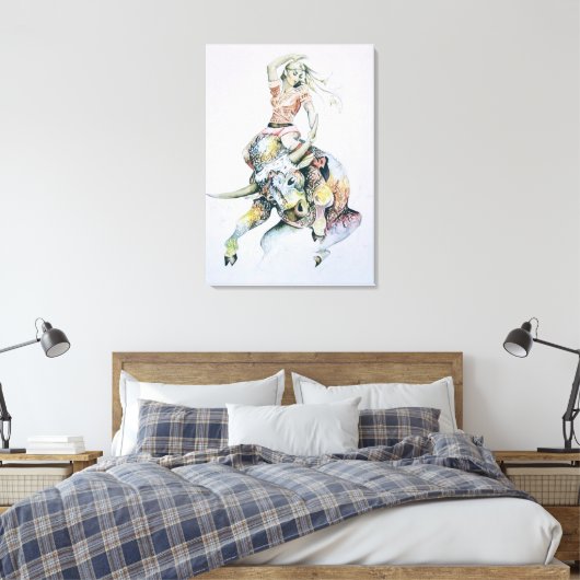 Toile Taurus Canvas Imprimer (Insitu(Chambre))