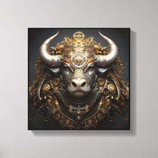 Toile Taurus Zodiac Art Canvas