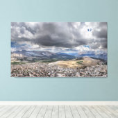 Toile Tawny Point Panorama - John Muir Trail (Insitu (Plancher de Bois))