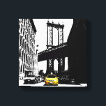 Toile Taxi jaune de New York Brooklyn Bridge Nyc<br><div class="desc">New York City Yellow Taxi Brooklyn Bridge Nyc Pop Art Canvas Art Imprimer.</div>