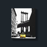 Toile Taxi jaune de New York Brooklyn Bridge Pop Art<br><div class="desc">Nyc New York City Yellow Taxi Brooklyn Bridge Pop Art Canvas Art Imprimer.</div>