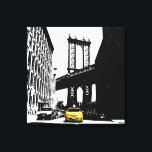 Toile Taxi jaune New York City Nyc Brooklyn Bridge<br><div class="desc">Taxi Jaune New York City Nyc Brooklyn Bridge Pop Art Canvas Imprimer.</div>