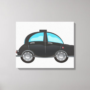 Toile Taxi noir