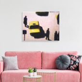 Toile Taxis De New York 1990 (Insitu(Salon))