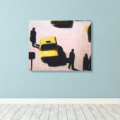 Toile Taxis De New York 1990 (Insitu (Plancher de Bois))