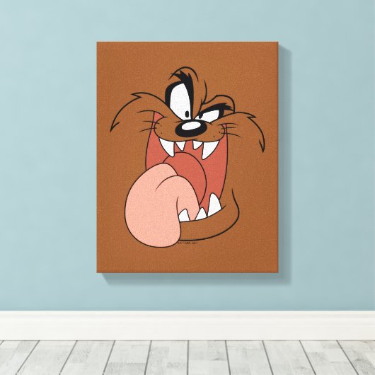 Toile TAZ™ Crazy Smile (Insitu (Plancher de Bois))