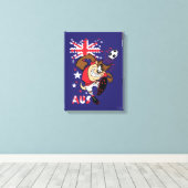 Toile TAZ™ Team Australia Soccer Graphic (Insitu (Plancher de Bois))