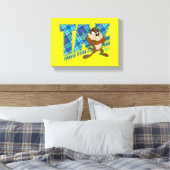 Toile TAZ™ Tornado Terreur Plaid (Insitu(Chambre))