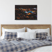 Toile Tbilissi la nuit (Insitu(Chambre))
