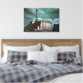 Toile Tchernobyl Power Plante imprimé (Insitu(Chambre))
