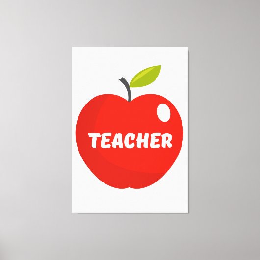 Toile Teachers Apple (Recto)
