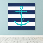 Toile Teal Anchor (Insitu (Plancher de Bois))