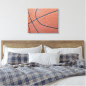 Toile Team Spirit_Basketball texture_Hoops Lover (Insitu(Chambre))