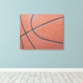 Toile Team Spirit_Basketball texture_Hoops Lover (Insitu (Plancher de Bois))