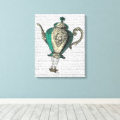 Toile Teapot volant 1 Vert et Jaune (Insitu (Plancher de Bois))