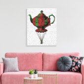 Toile Teapot volant 2 rouge et vert 3 (Insitu(Salon))