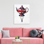 Toile Teapot volant Union Jack (Insitu(Salon))