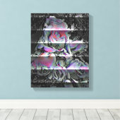 Toile Techno Bouquet (Insitu (Plancher de Bois))