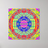 Toile Techno Circus 2 (Recto)