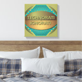 Toile Technorati vs Ignorati (Insitu(Chambre))