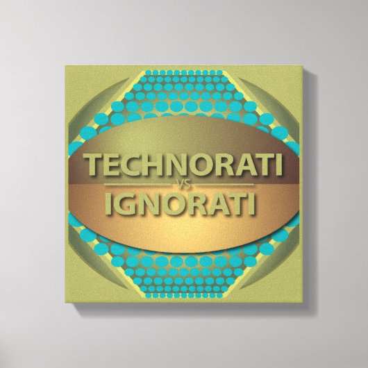 Toile Technorati vs Ignorati (Recto)