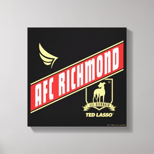 Toile Ted Lasso | AFC Richmond Athletic Banner (Recto)