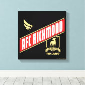 Toile Ted Lasso | AFC Richmond Athletic Banner (Insitu (Plancher de Bois))
