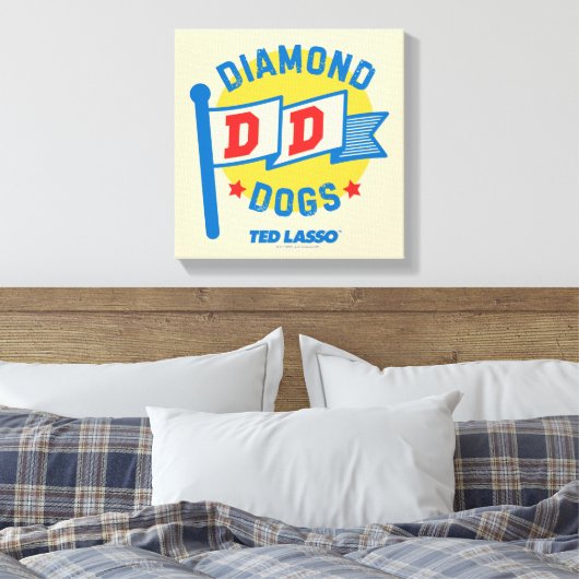 Toile Ted Lasso | Diamond Chiens Pennant Graphisme (Insitu(Chambre))