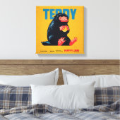 Toile Teddy Vintage Graphic (Insitu(Chambre))
