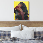 Toile Teddy With Tie Graphic (Insitu(Chambre))