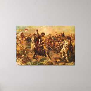 Toile Teddy's Rough Riders par W. G.Lire