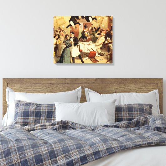 Toile TEE Restaurant Shenanigans (Insitu(Chambre))