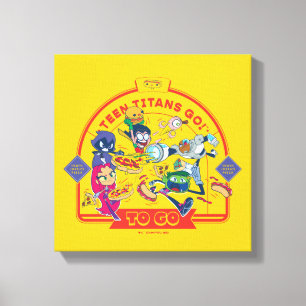 Toile Teen Titans Go ! Aller