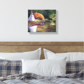 Toile TeePee au bord de la rivière (Insitu(Chambre))