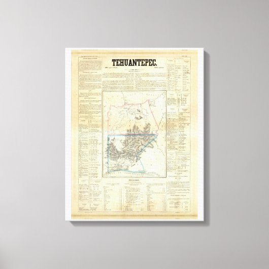 Toile Tehuantepec, Mexique (Recto)