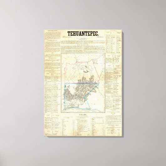 Toile Tehuantepec, Mexique (Recto)