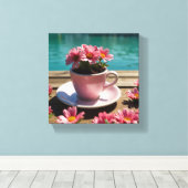 Toile Tela Café da Manhã (Insitu (Plancher de Bois))