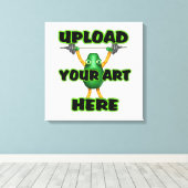 Toile Télécharger l'art vers des éléments customisés (Insitu (Plancher de Bois))