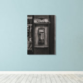Toile Téléphone N° cabine 32 (Insitu (Plancher de Bois))