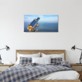 Toile Télescope d'observation phénotypique avec vue sur  (Insitu(Chambre))
