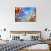 Toile TÉLESCOPE HUBBLE "Aigle Nebula" SUR CANVAS (Insitu(Chambre))
