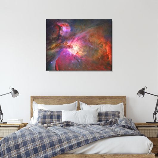 Toile TÉLESCOPE HUBBLE "Orion Nebula" SUR CANVAS Cadeau (Insitu(Chambre))