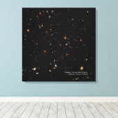 Toile Télescope Hubble Ultra Deep Field Galaxies Photo (Insitu (Plancher de Bois))