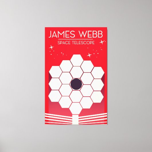 Toile télescope spatial james webb, (Recto)