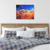 Toile Télescope spatial James Webb nébuleuse de la Carèn (Insitu(Chambre))