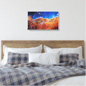 Toile Télescope spatial James Webb nébuleuse de la Carèn (Insitu(Chambre))