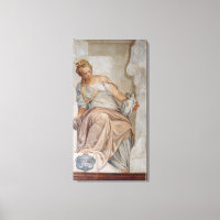 Temperance, from the wall of the sacristy (fresco)